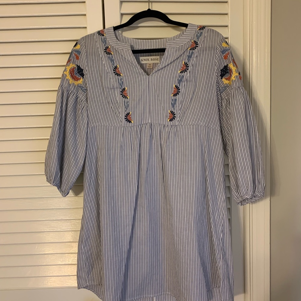Knox Rose Striped Floral Dress